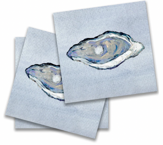 Blue Oyster Cocktail Napkin