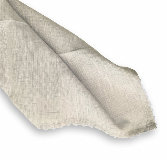 Knotted Edge Natural Cotton Napkin