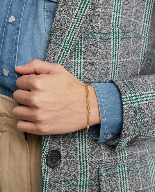 Layered Chain Bracelet