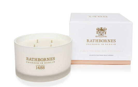 Rathbornes Tea Rose Candle