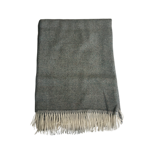 Alpaca Graphic Square Throw - 50" x 78"