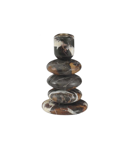 Washed Stones Candleholders