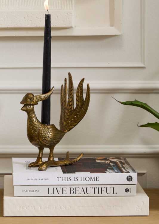 Pheasant Candlestick
