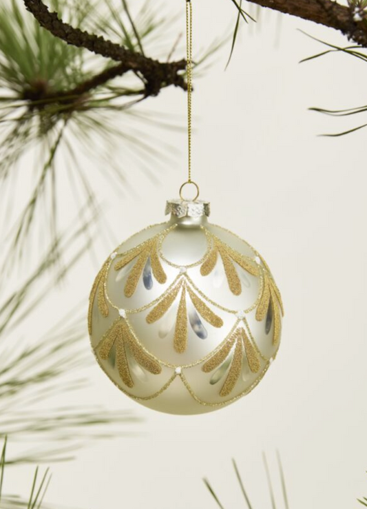 Gold Petal Ornament