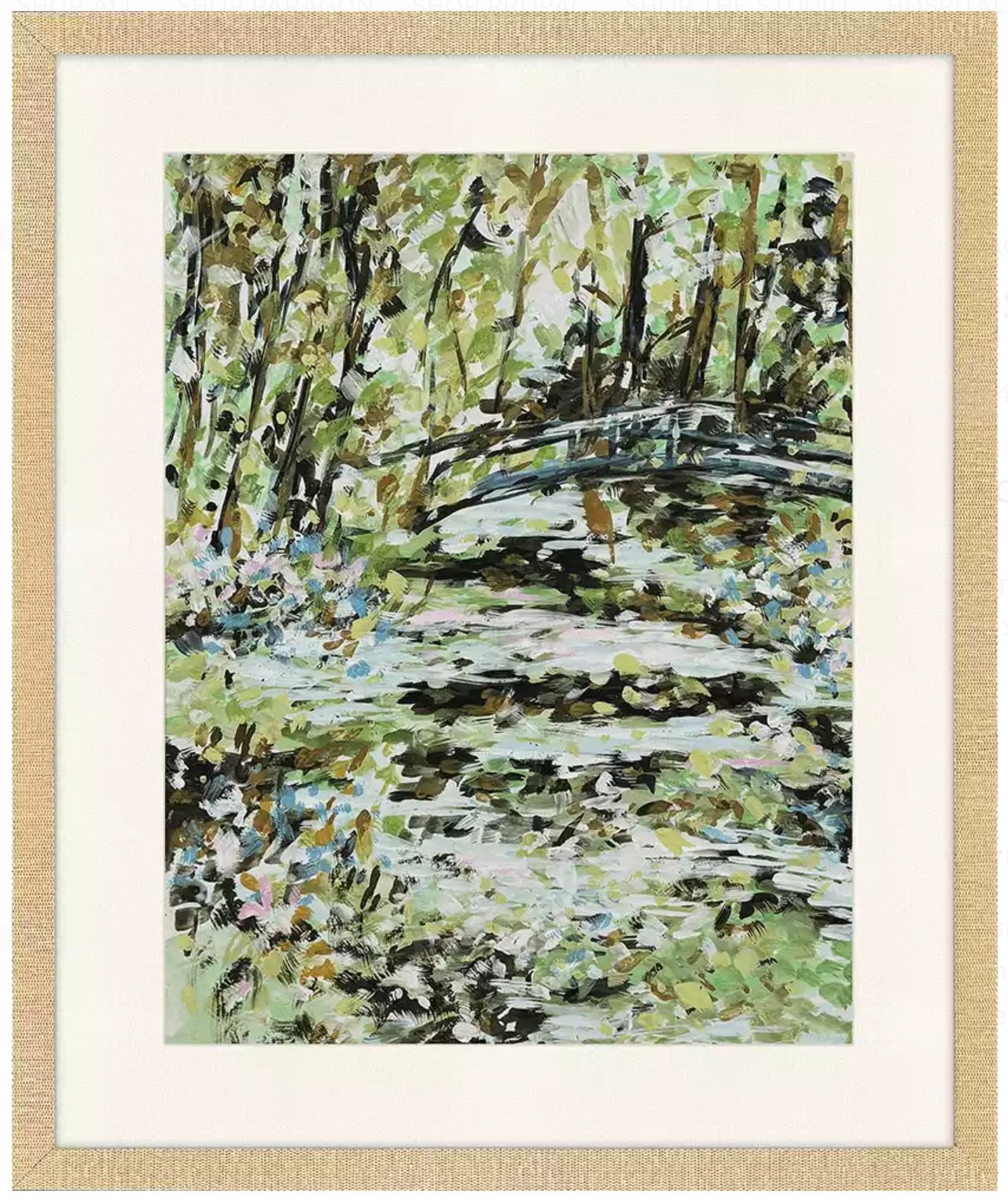 Blossoms By The Brook