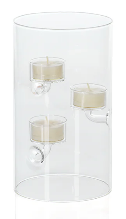 Suspended Glass Tealight Holder