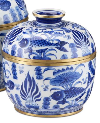 Blue & White Rice Tureen