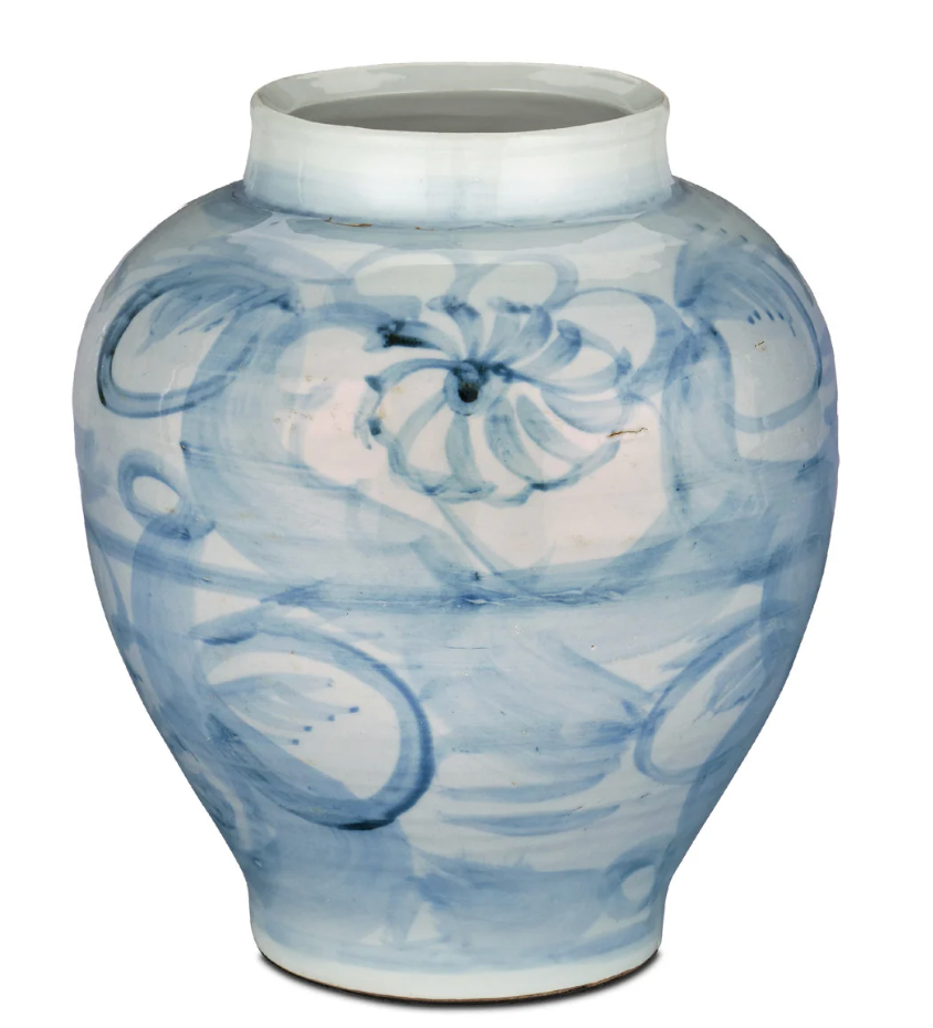 Ming-Style Countryside Medium Preserve Pot
