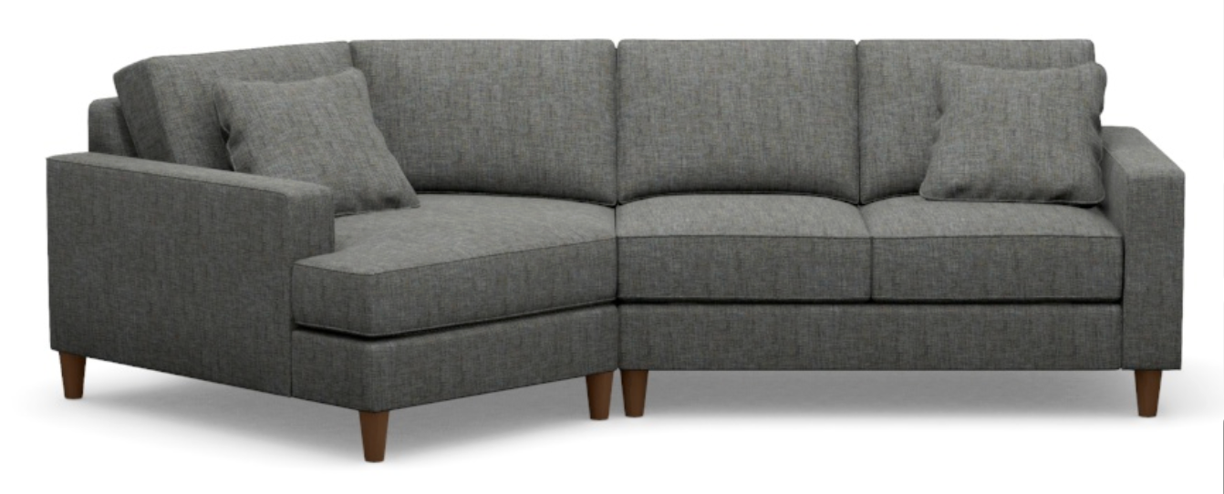 Louise Sectional in Vault
