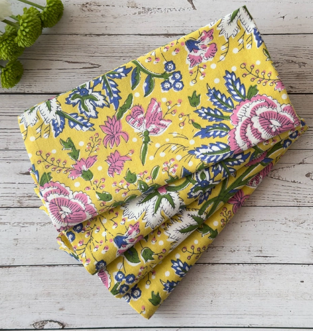 Sophie Yellow Napkins