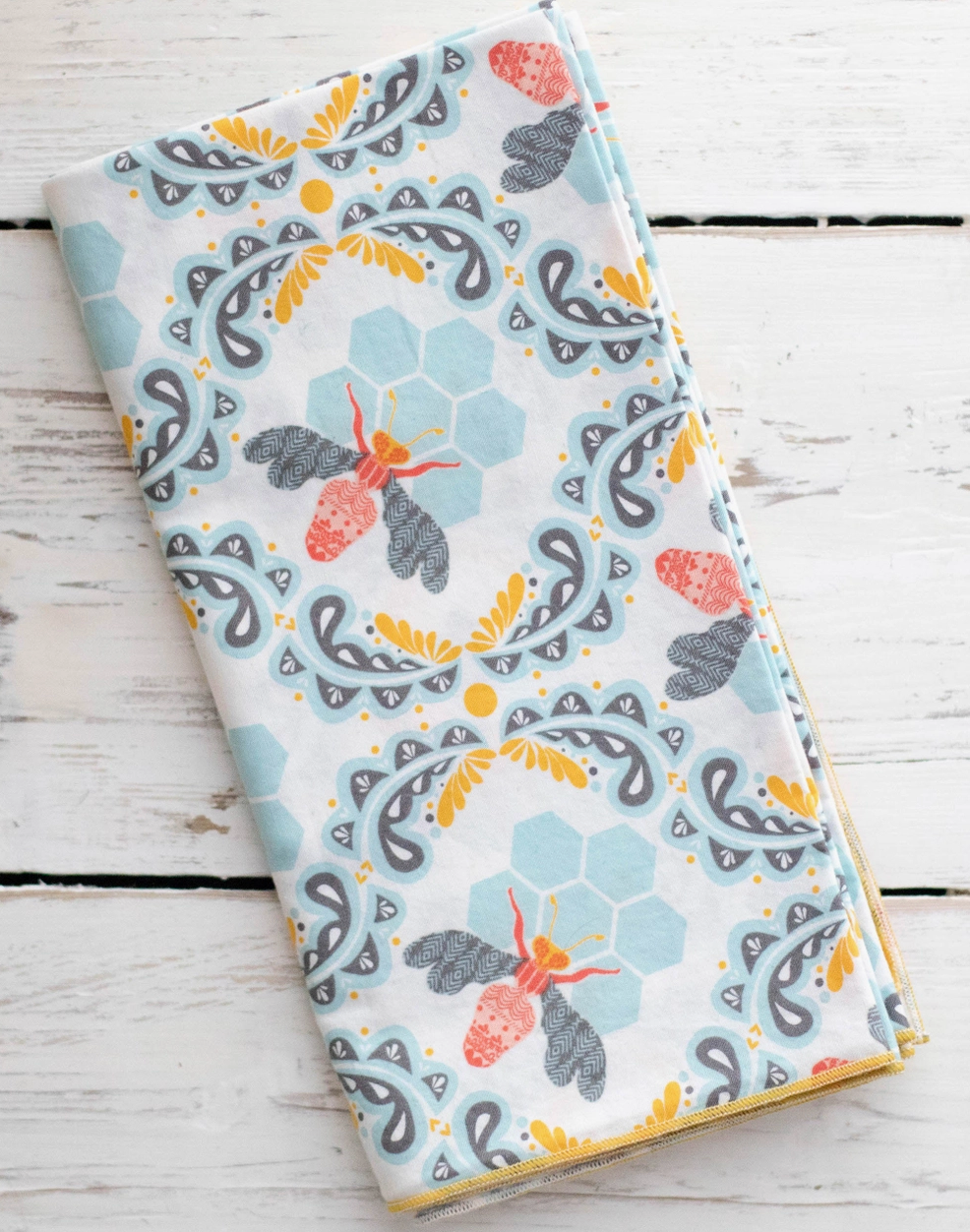 Honey Bee Cloth Napkins