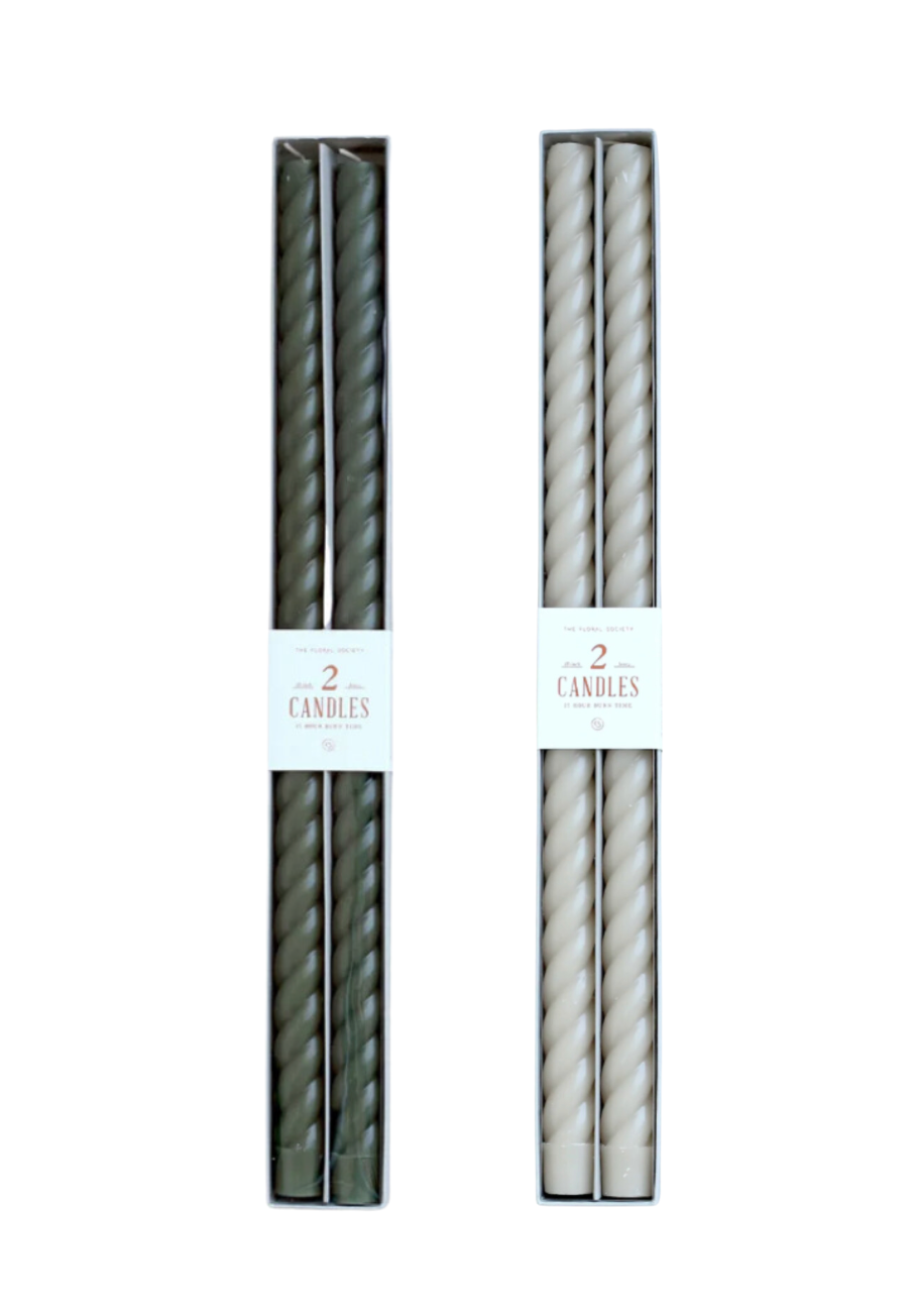 18" Fancy Taper Candles