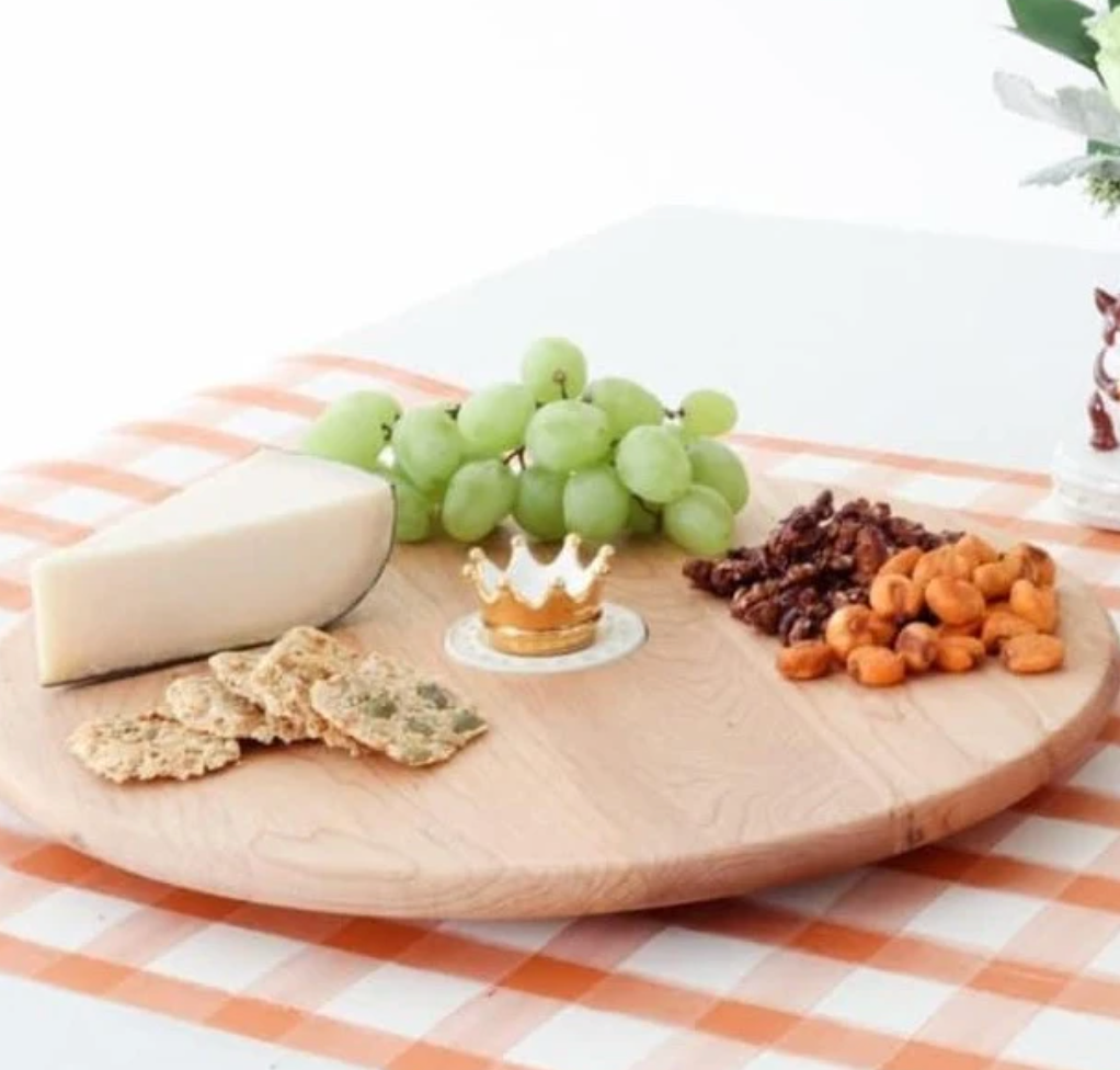 Nora Fleming Maple Lazy Susan