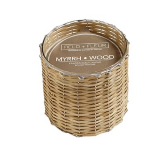 Myrrh Wood Candle
