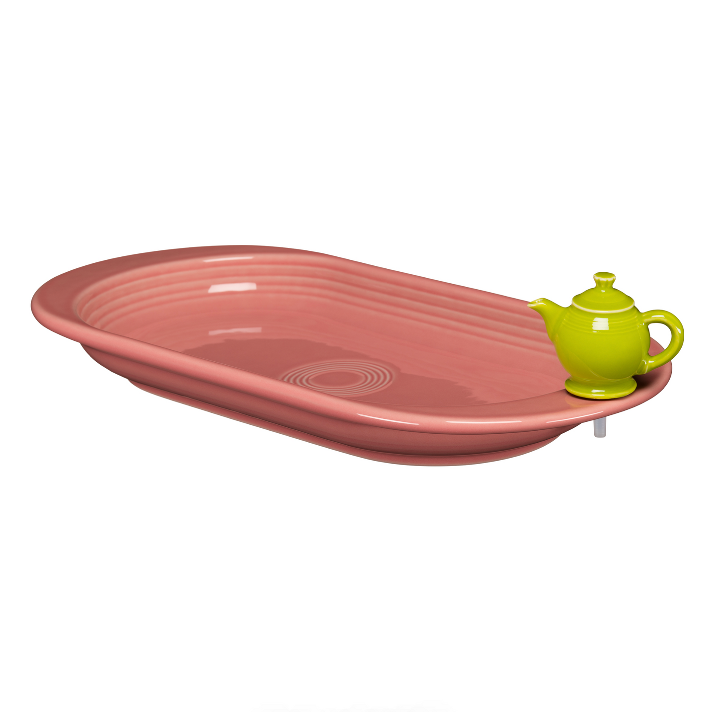 Nora Fleming Fiesta Bread Tray with Teapot