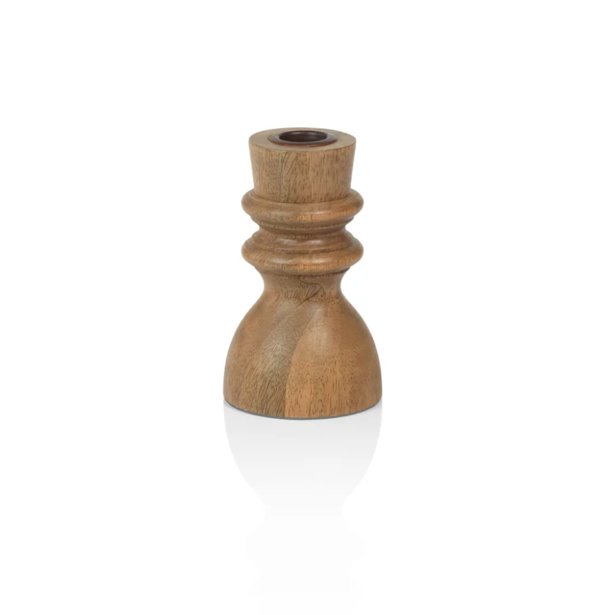 Sukhothai Wooden Candleholder