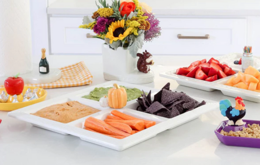 Nora Fleming Square Sectional Server