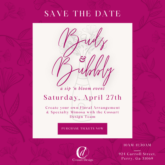 Buds & Bubbly - April 27th, 2024