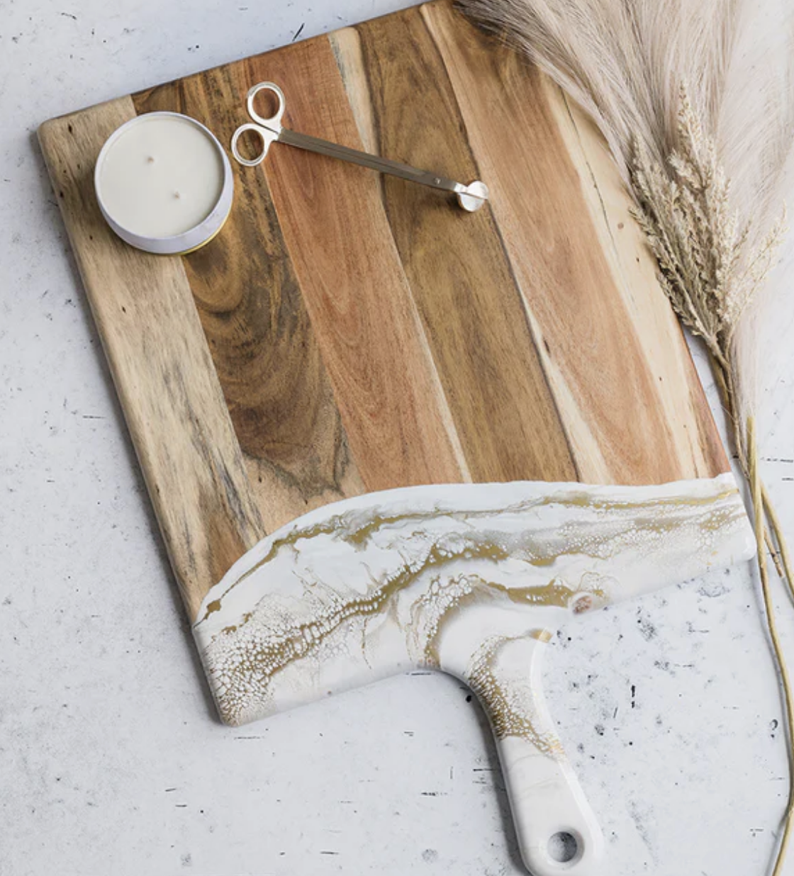 Acacia Resin Cheese Boards