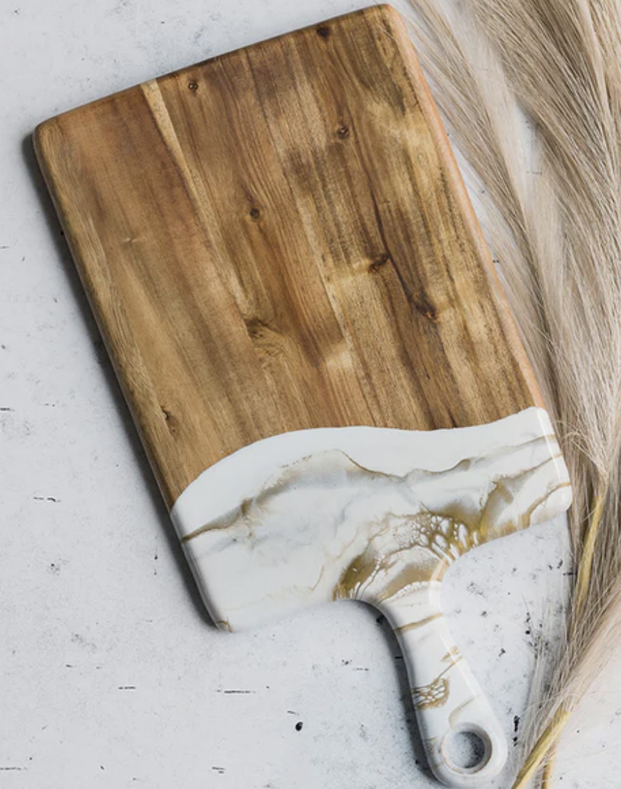 Acacia Resin Cheese Boards