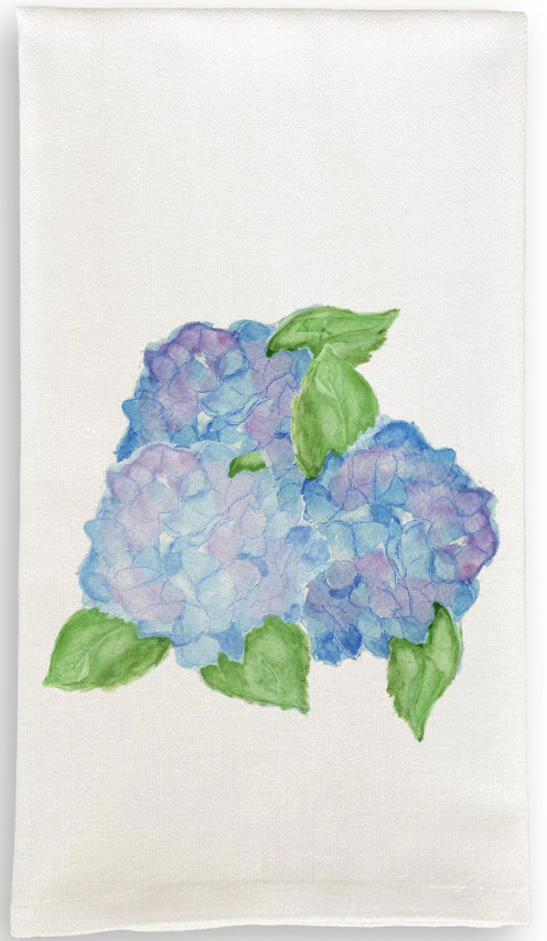 Hydrangea Bouquet Tea Towel