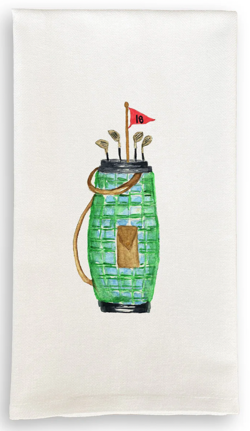 Golf Bag Tea Towel