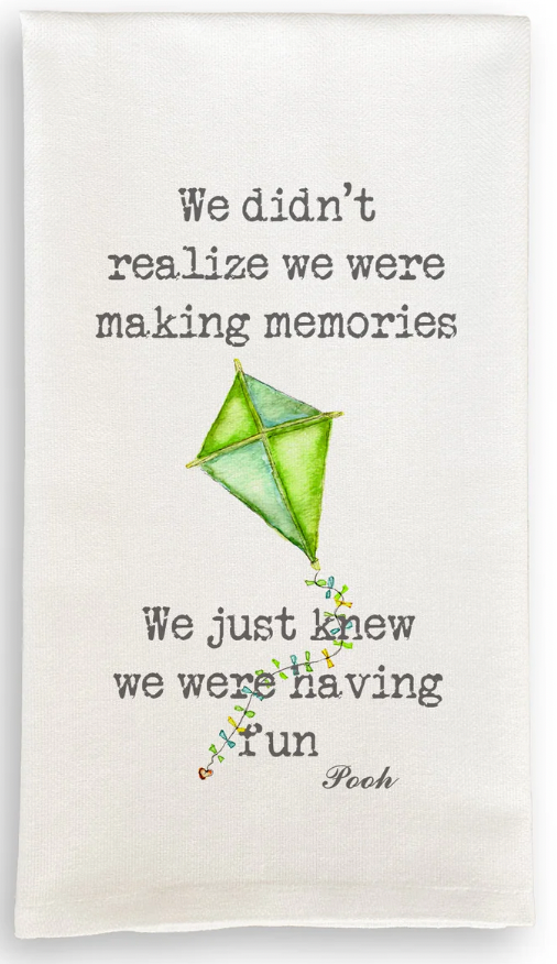 We Just Knew Kite Tea Towel