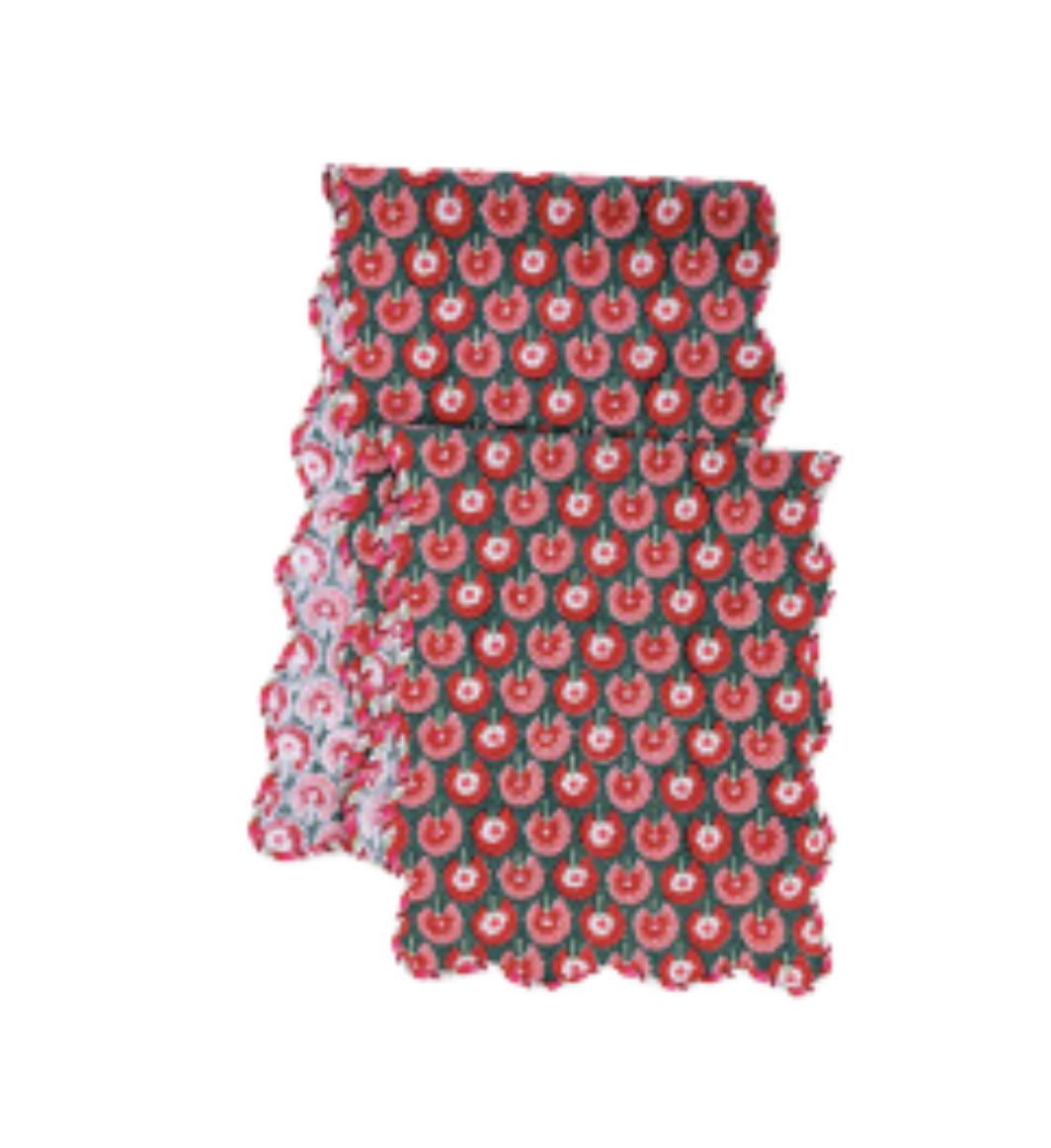 Blockprint Table Runner
