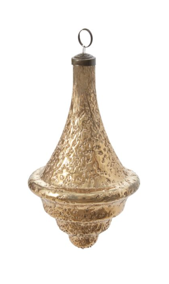 Dimpled Finial Ornament