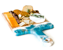 Load image into Gallery viewer, Acacia Resin Cheese Boards
