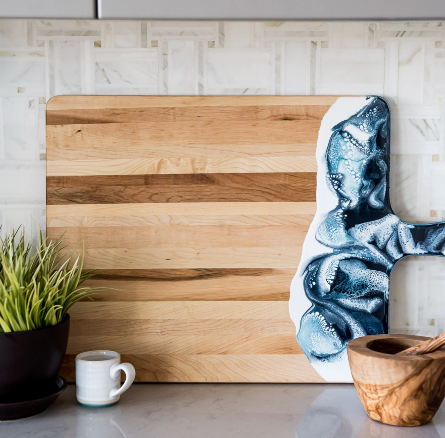 Acacia Resin Cheese Boards
