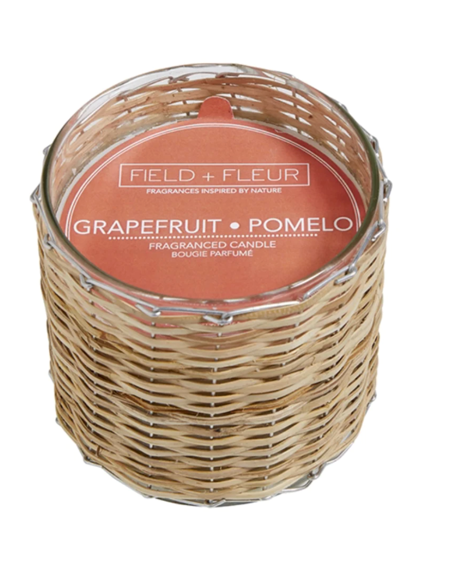 Grapefruit Pomelo Handwoven Candle