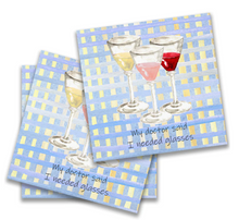 Load image into Gallery viewer, My Doctor Said Cocktail Napkin Set
