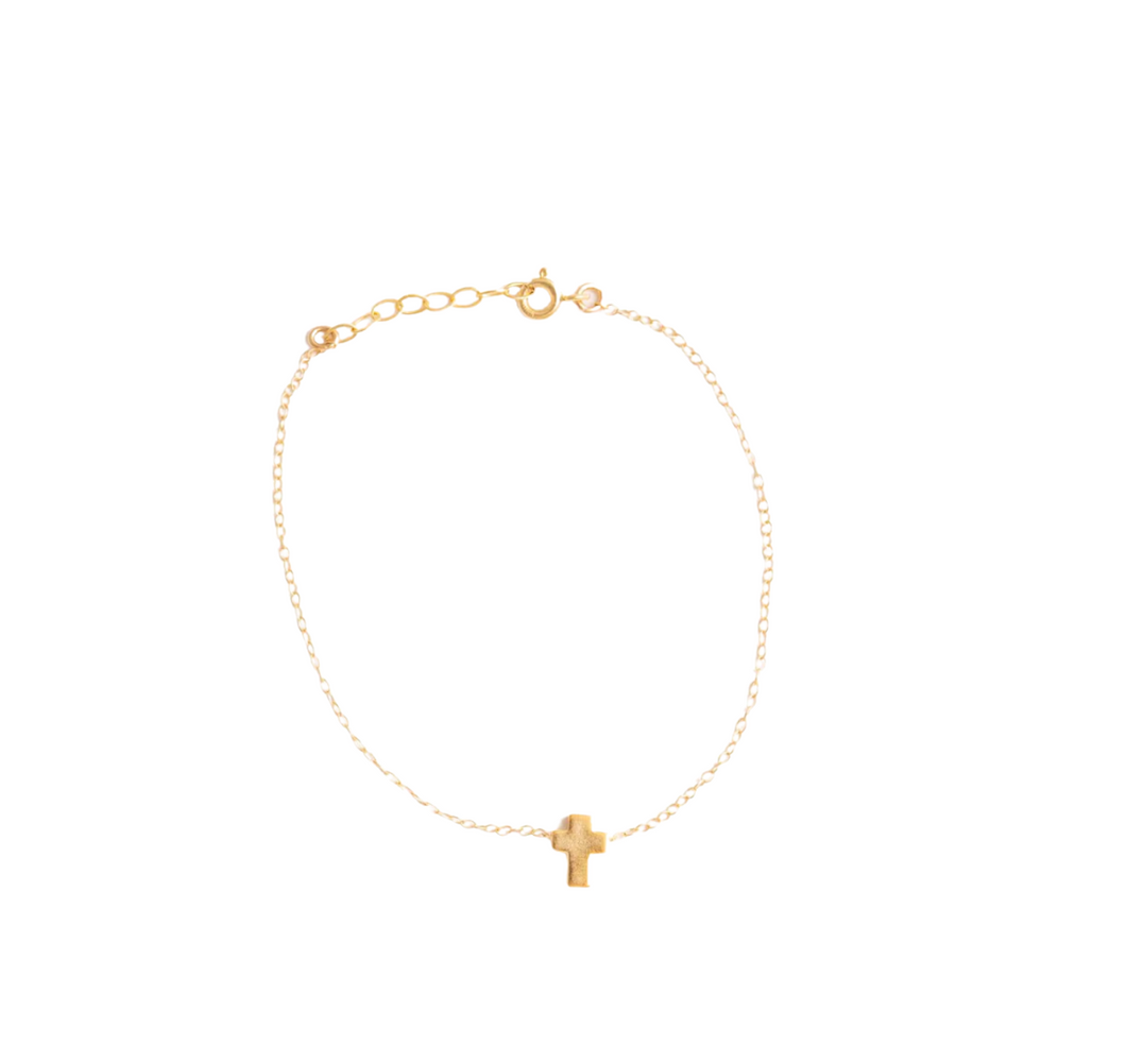 Cross Charm Bracelet