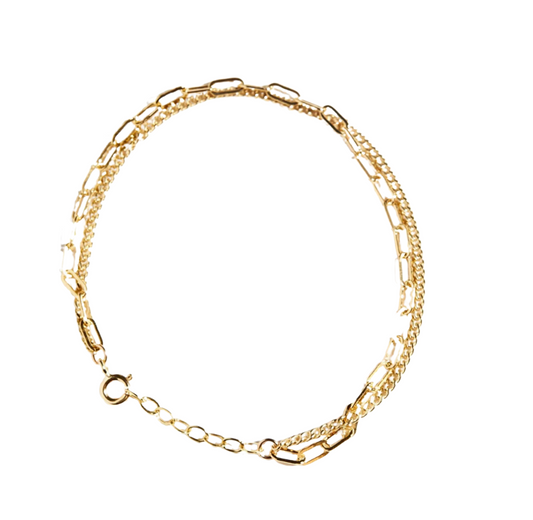 Layered Chain Bracelet