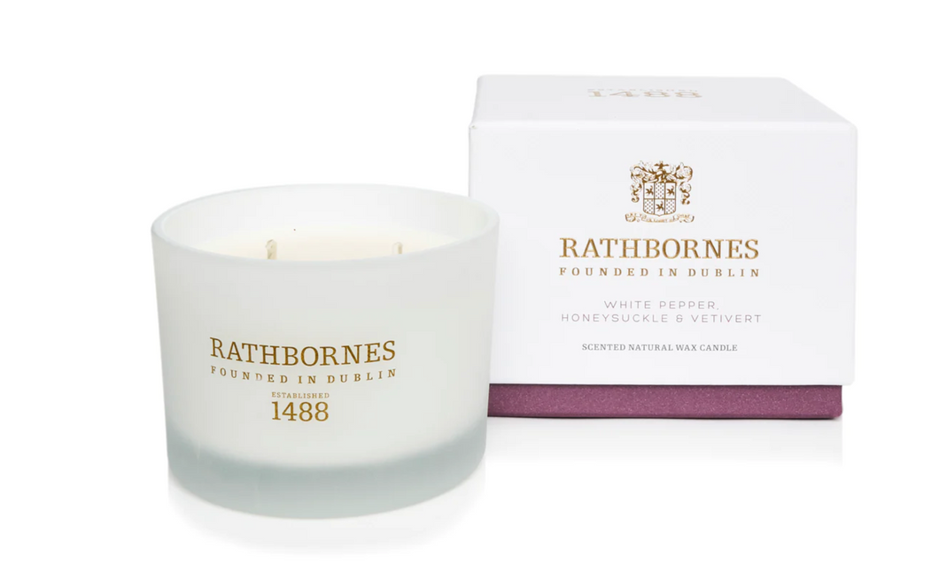 Rathbornes White Pepper Candle