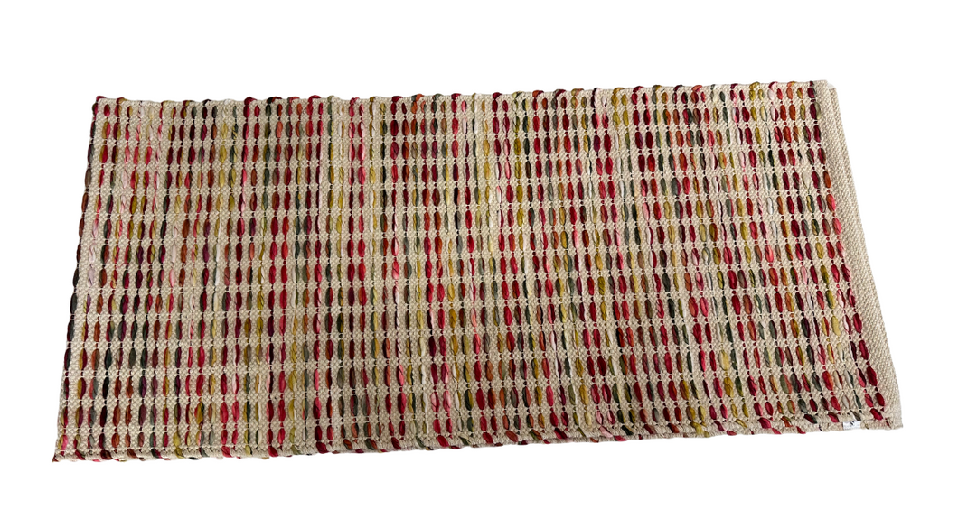 Rainbow Woven Stripe Runner