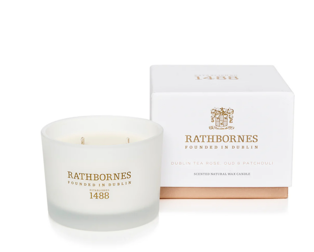 Rathbornes Tea Rose Candle