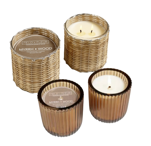Myrrh Wood Candle