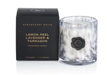 Load image into Gallery viewer, Apothecary Guild Lemon Peel Lavender Tarragon Candle
