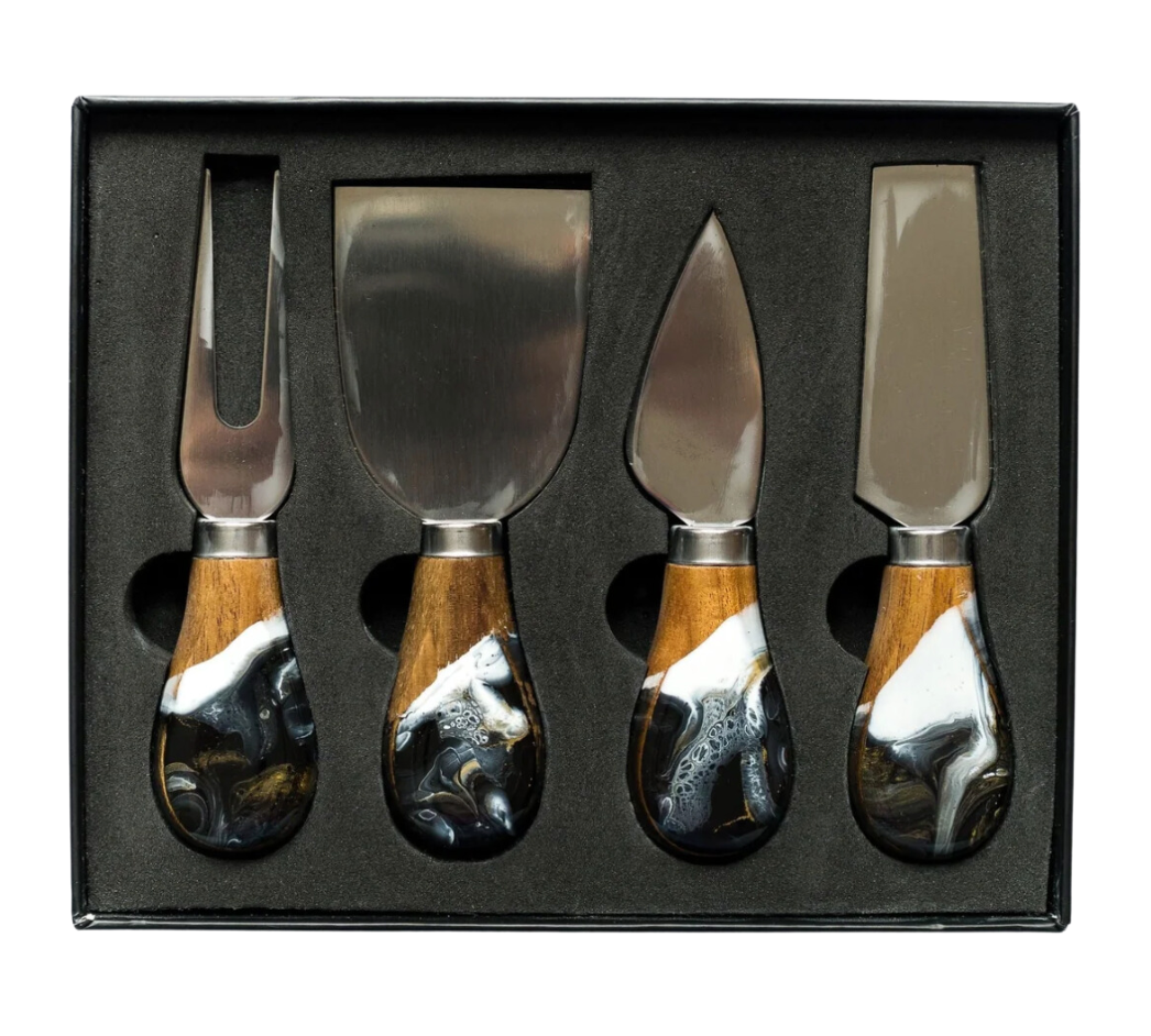 Boxed Cheese Spreader Set