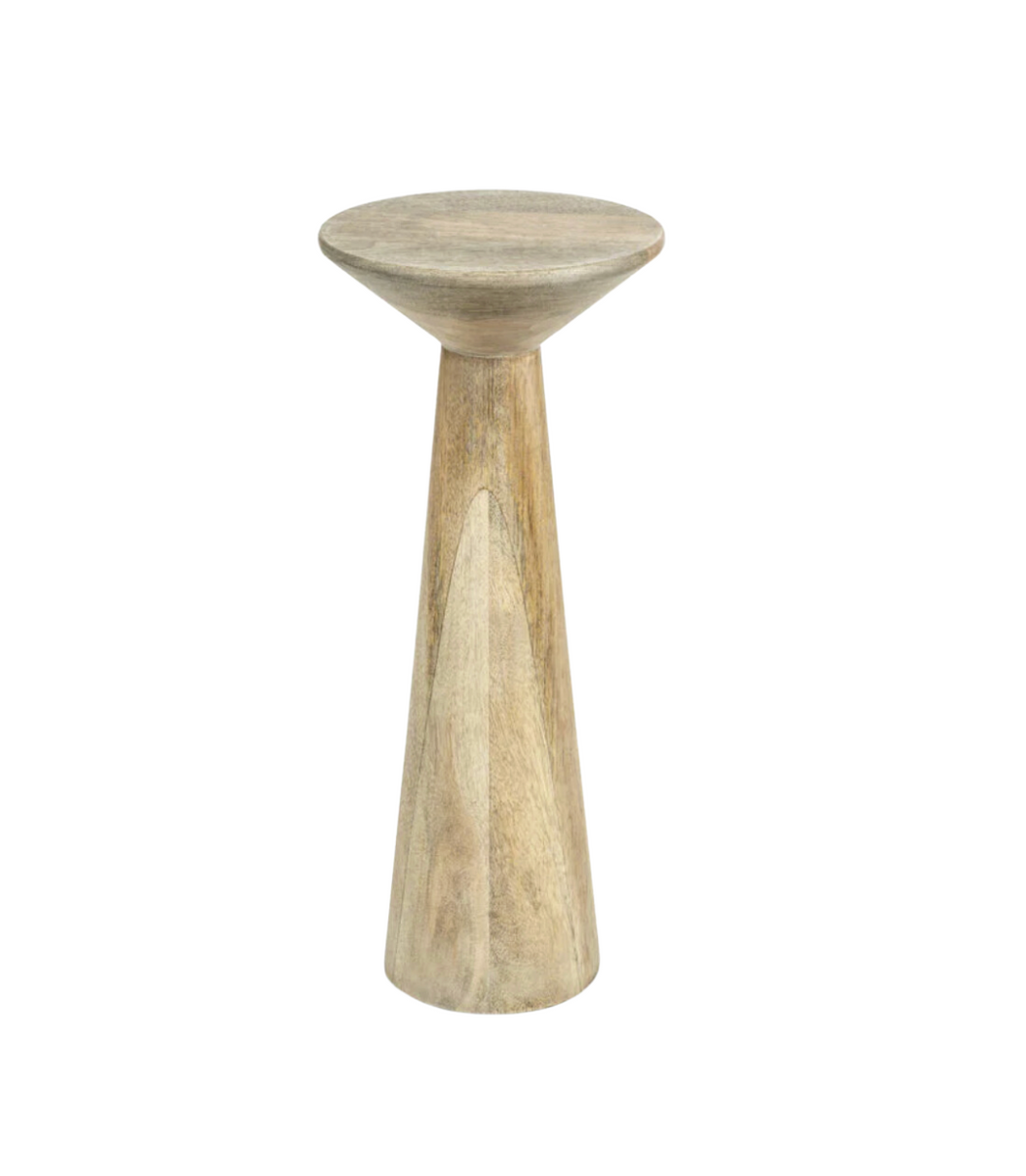 Vilamoura Mango Wood Pedestal