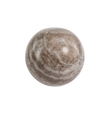 Load image into Gallery viewer, Arabescato Round Marble Bookend
