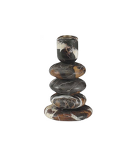 Load image into Gallery viewer, Washed Stones Candleholders
