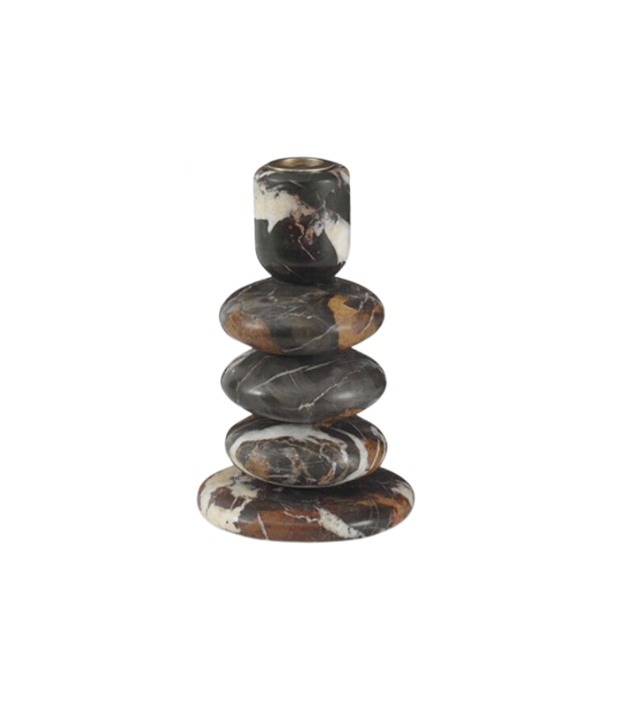 Washed Stones Candleholders