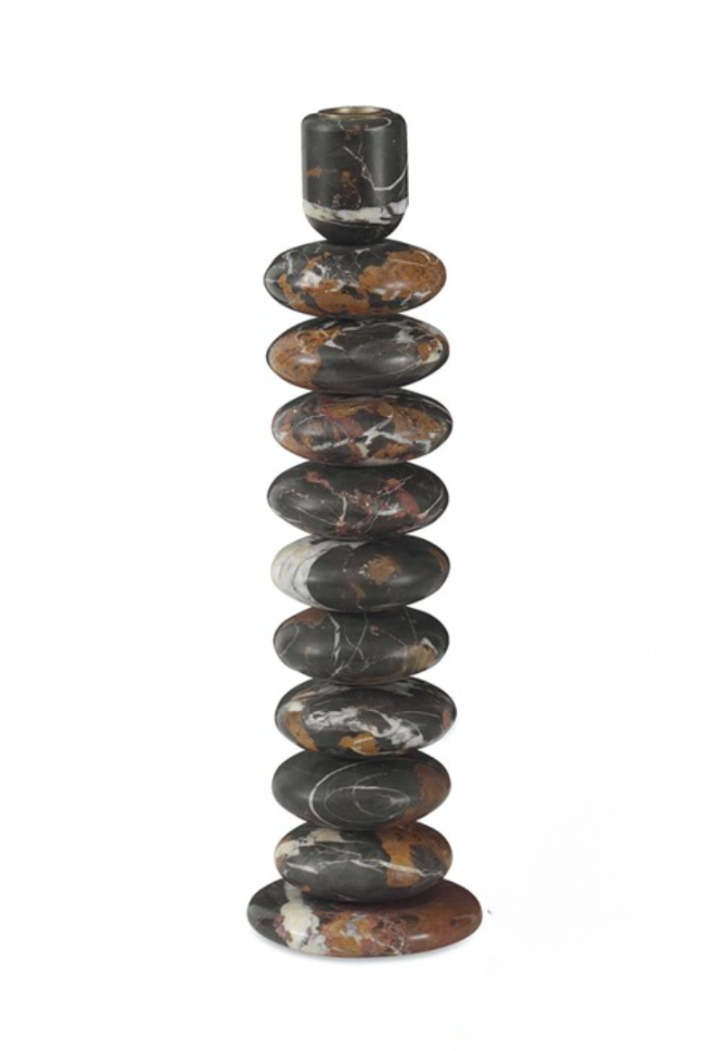 Washed Stones Candleholders