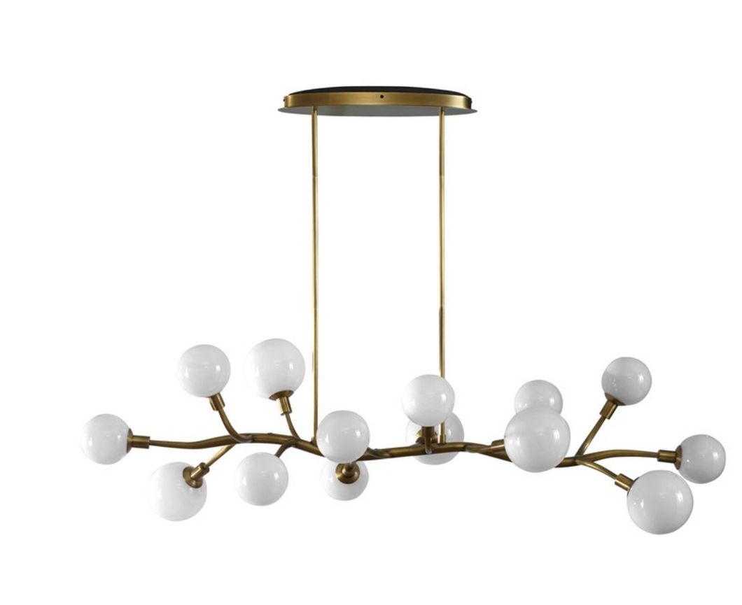 Meandering 14 Light Pendant