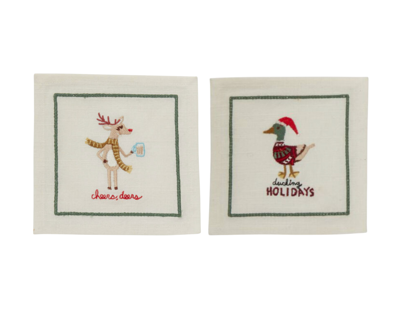 Tipsy Critters Cocktail Napkins S/4