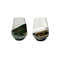 Load image into Gallery viewer, Resin Coated Glasses S/4
