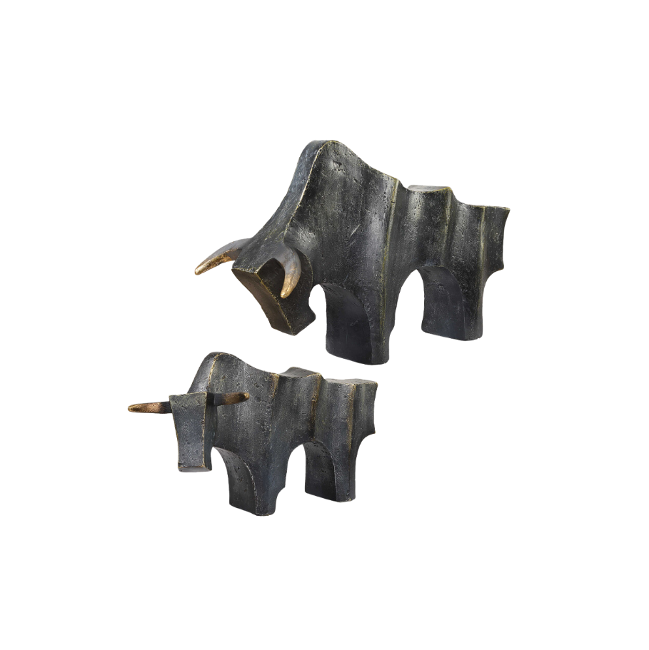 Regal Bull Sculpture
